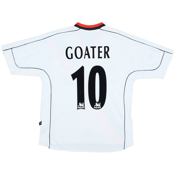 2002-03 Manchester City Away Shirt Goater #10 - 6/10 - (S)