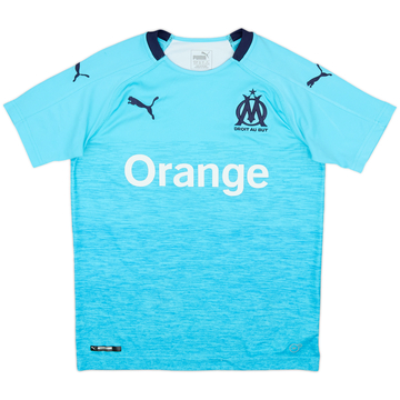 2018-19 Olympique Marseille Third Shirt - 8/10 - (L.Boys)