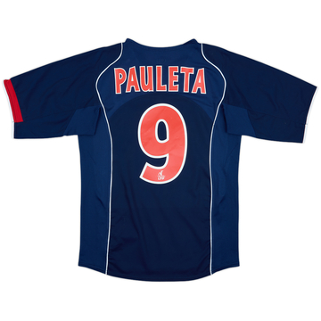 2004-05 Paris Saint-Germain Home Shirt Pauleta #9 - 8/10 - (S)