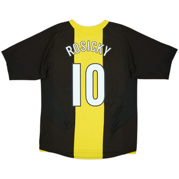 2005-06 Borussia Dortmund Away Shirt Rosicky #10 - 6/10 - (L)