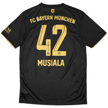 2021-22 Bayern Munich Away Shirt Musiala #42 (M)
