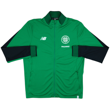 2017-18 Celtic New Balance Track Jacket - 8/10 - (XL)