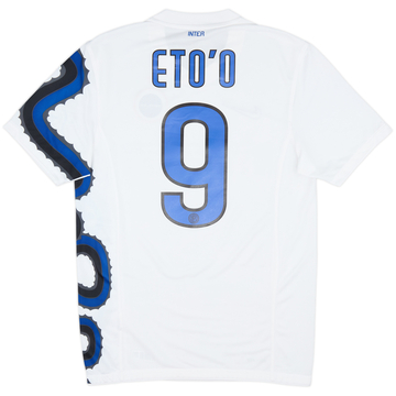 2010-11 Inter Milan Away Shirt Eto'o #9 - 8/10 - (S)