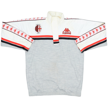 1987-88 AC Milan Kappa 1/4 Zip Track Jacket - 8/10 - (L)