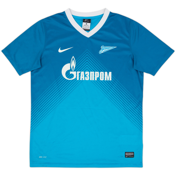 2013-14 Zenit St. Petersburg Basic Home Shirt - 6/10 - (XL.Boys)