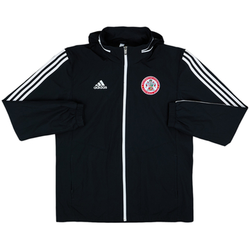 2019-20 Accrington Stanley adidas Hooded Rain Jacket - 8/10 - (L)