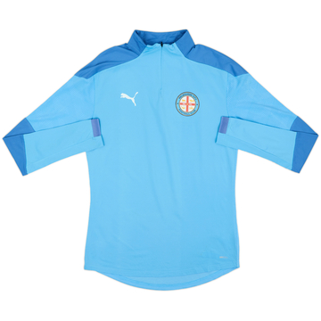 2021-22 Melbourne City Puma 1/4 Zip Training Top - 8/10 - (M)