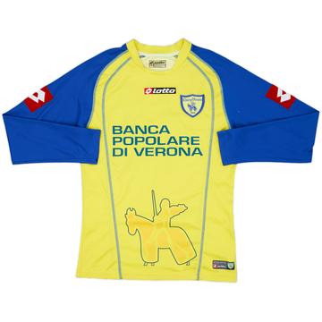 2005-06 Chievo Verona Home L/S Shirt #16 - 5/10 - (S)