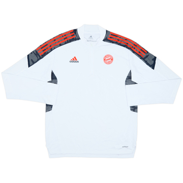 2021-22 Bayern Munich adidas 1/4 Zip Drill Top - 7/10 - (L)