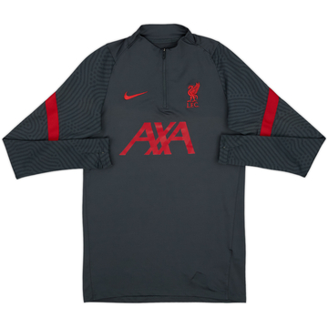 2020-21 Liverpool Nike 1/4 Zip Drill Top - 7/10 - (S)