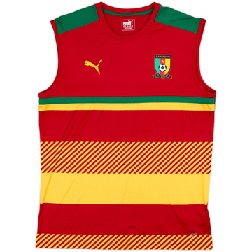 2016-18 Cameroon Puma Training Vest - 8/10 - (XL)