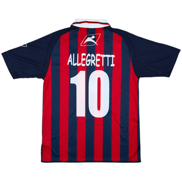 2017-18 US Vibonese Home Shirt Allegretti #10 - 9/10 - (L)