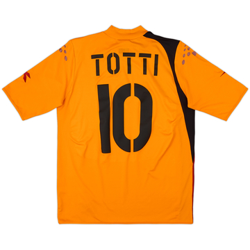 2005-06 Roma Third Shirt Totti #10 - 9/10 - (M)