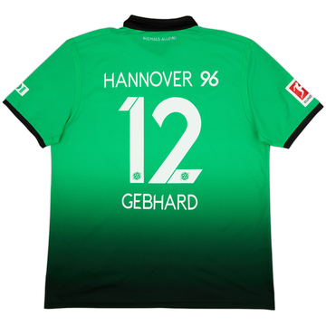 2017-18 Hannover 96 Away Shirt Gebhard #12 - 8/10 - (3XL)