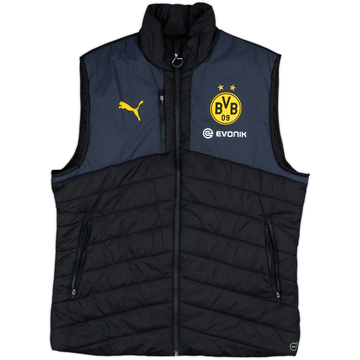 2017-18 Borussia Dortmund Puma Padded Gilet - 8/10 - (XL)