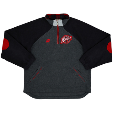 1996-97 AC Milan Lotto 1/4 Zip Fleece - 8/10 - (L)