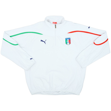 2010-11 Italy Puma 1/4 Zip Fleece Jacket - 8/10 - (L)
