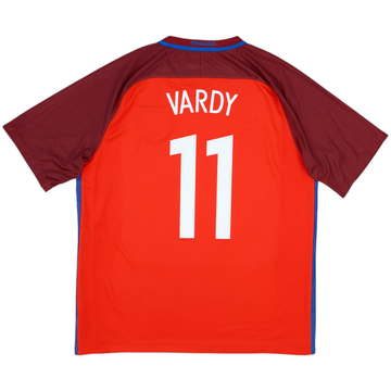 2016-17 England Away Shirt Vardy #11 - 10/10 - (XL)