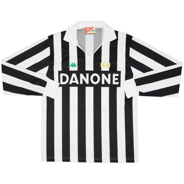 1992-94 Juventus Basic Home L/S Shirt #10 - 9/10 - (L)