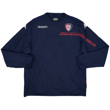 2015-16 Cagliari Kappa 1/4 Zip Drill Top - 5/10 - (XL)