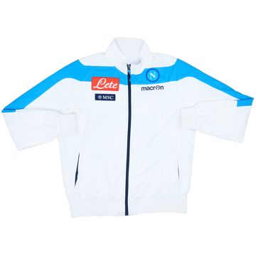 2012-13 Napoli Macron Track Jacket - 7/10 - (L)