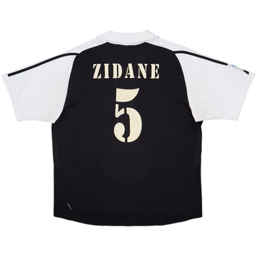 2001 Real Madrid Away Shirt Zidane #5 - 5/10 - (XL)