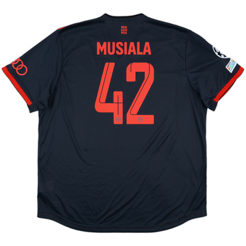 2022-23 Bayern Munich Authentic Third Shirt Musiala #42 - 9/10 - (XXL)