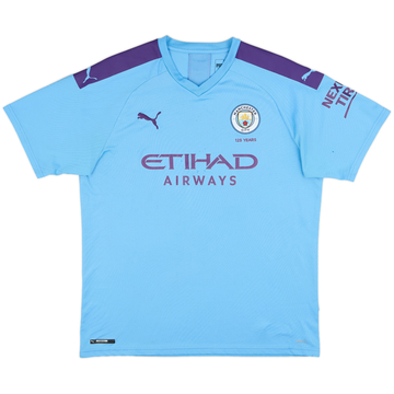 2019-20 Manchester City Home Shirt - 4/10 - (XL)