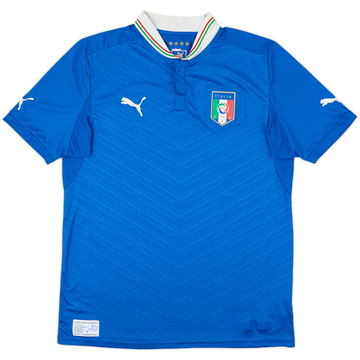 2012-13 Italy Home Shirt - 8/10 - (L)