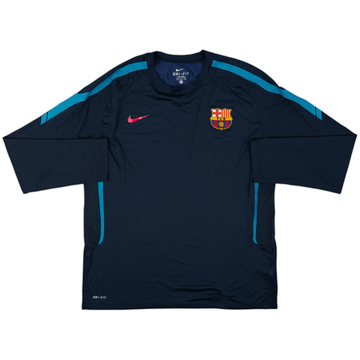 2010-11 Barcelona Nike Training L/S Shirt - 7/10 - (XL)