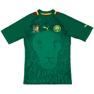 2012-14 Cameroon Player Issue Home Shirt - 8/10 - (XL)
