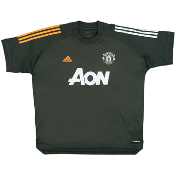 2020-21 Manchester United adidas Training Shirt - 8/10 - (XL)