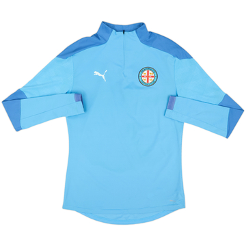 2019-20 Melbourne City Puma 1/4 Zip Training Top - 6/10 - (M)