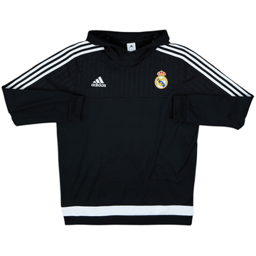 2016-17 Real Madrid adidas Hooded Top - 8/10 - (L)
