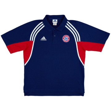 2000-01 Bayern Munich adidas Polo Shirt - 8/10 - (L/XL)