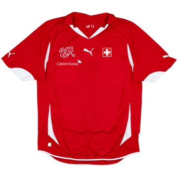2010-11 Switzerland Home Shirt - 6/10 - (XL)