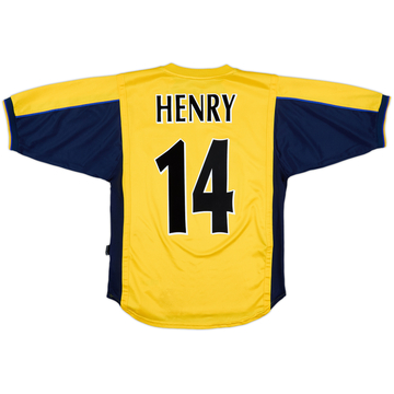1999-01 Arsenal Away Shirt Henry #14 - 7/10 - (S)
