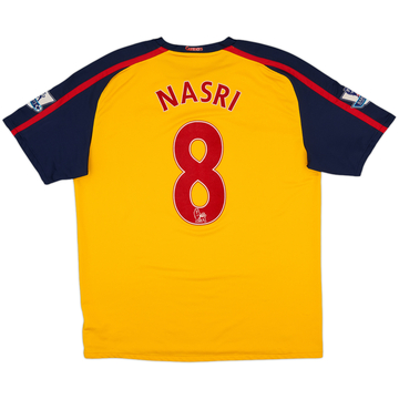 2008-09 Arsenal Away Shirt Nasri #8 - 6/10 - (XL)