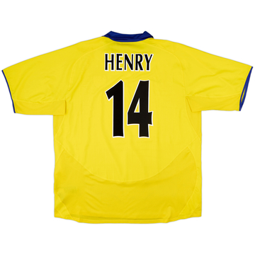 2003-05 Arsenal Away Shirt Henry #14 - 9/10 - (XXL)