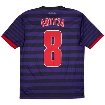 2012-13 Arsenal Away Shirt Arteta #8 - 6/10 - (M)