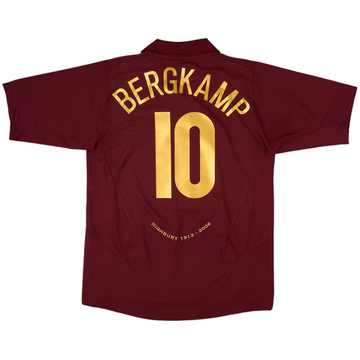 2005-06 Arsenal Home Shirt Bergkamp #10 - 9/10 - (L)