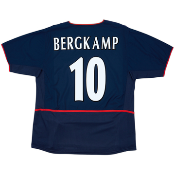 2002-04 Arsenal Away Shirt Bergkamp #10 - 7/10 - (L)