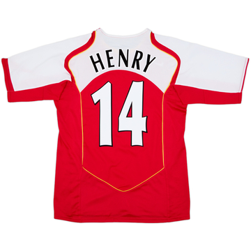 2004-05 Arsenal Home Shirt Henry #14 - 9/10 - (M)