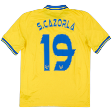 2013-14 Arsenal Away Shirt S.Cazorla #19 - 6/10 - (M)