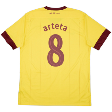 2010-13 Arsenal Away Shirt Arteta #8 - 8/10 - (L)
