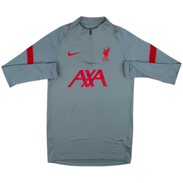 2020-21 Liverpool 1/4 Zip Training Top - 8/10 - (S)