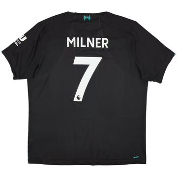 2019-20 Liverpool Third Shirt Milner #7 - 8/10 - (XL)