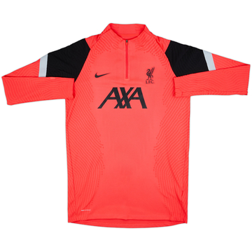 2020-21 Liverpool Nike Vaporknit 1/4 Zip Training Top - 10/10 - (L)