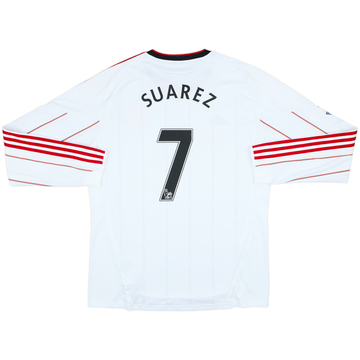 2010-11 Liverpool Away L/S Shirt Suarez #7 - 6/10 - (XL)