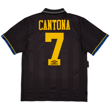 1993-95 Manchester United Away Shirt Cantona #7 - 8/10 - (M)